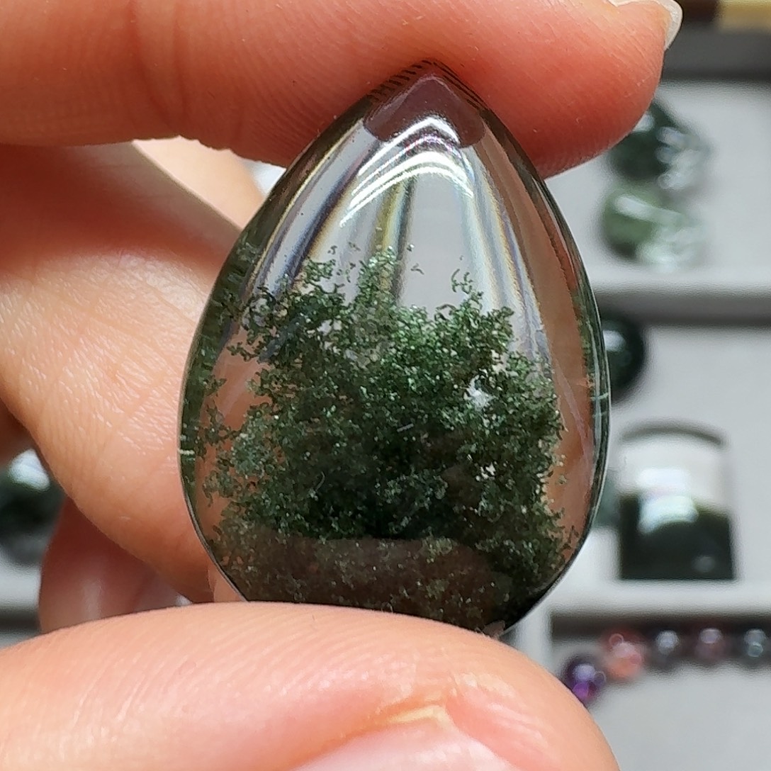 水晶未镶嵌吊坠(赠链)