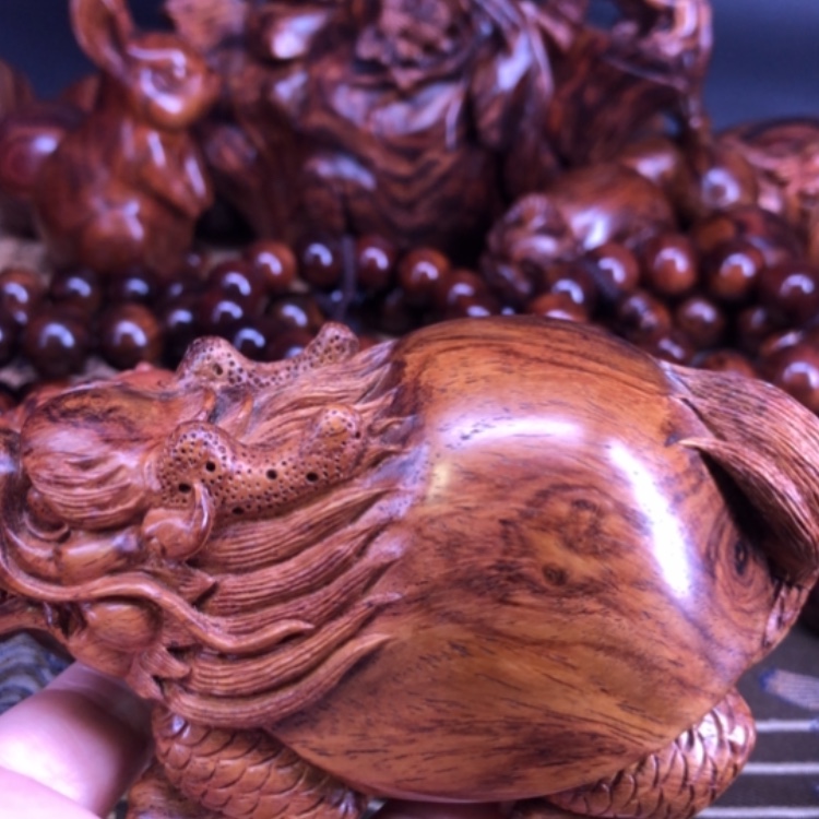 【闪购商品】黄花梨/降香黄檀手串/手链绿**荫