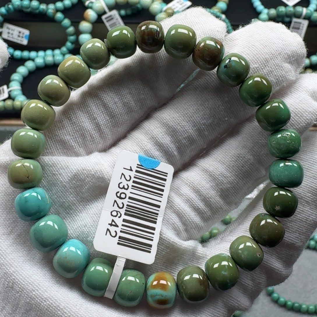 绿松石未镶嵌挂件