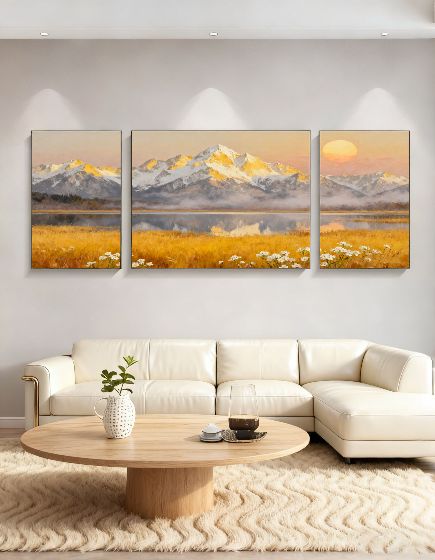  （B系列） 客厅壁画大白墙沙发背景墙装饰画玄关 现代简约抽象挂画