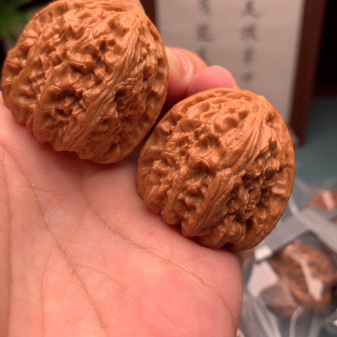 把件文玩核桃寸**孩狮子1