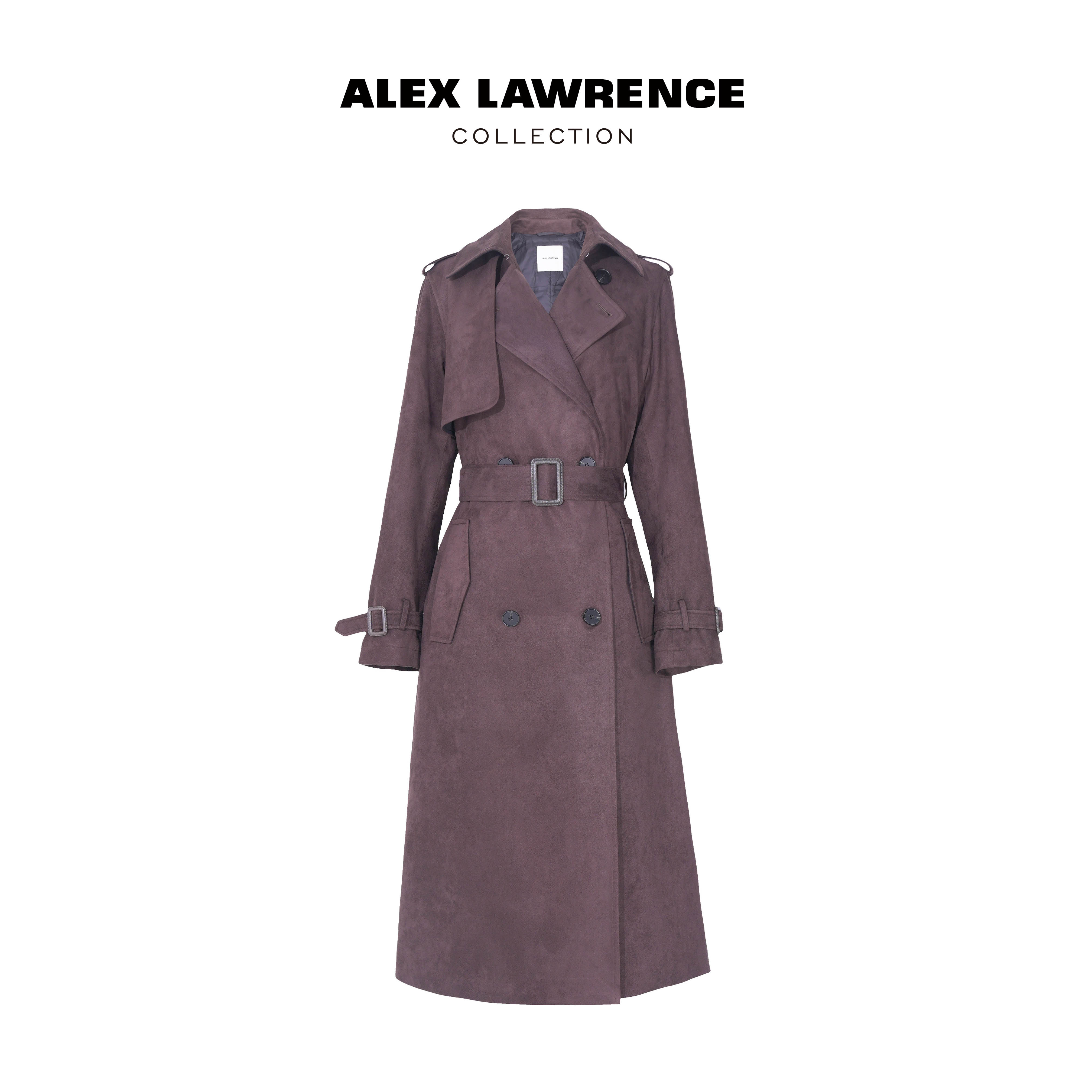 ALEXLAWRENCE/埃里克斯劳伦斯女士鹅绒服鹅绒风衣2801291