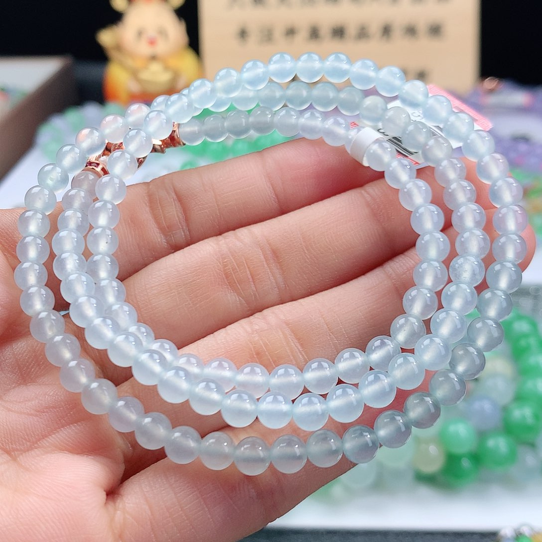 翡翠手链未镶嵌卡5