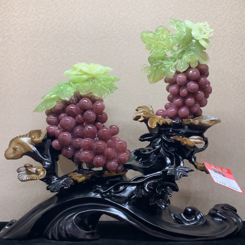 【闪购商品】蛇纹石玉摆件覆膜未镶嵌