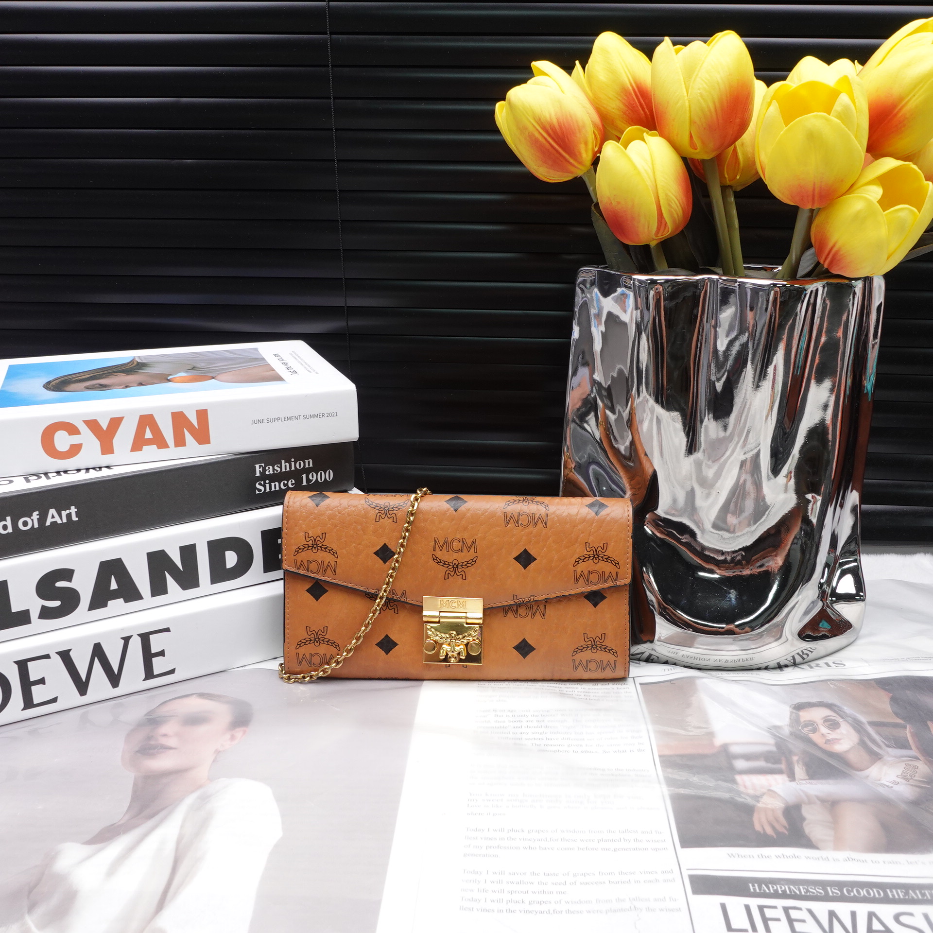 95新 MCM 单肩包/T10239350