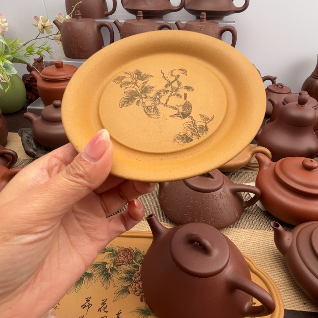 就***样紫砂茶壶壶承紫砂家用