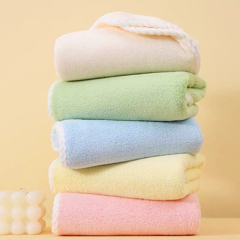 亲肤柔软螺纹毛巾浴巾