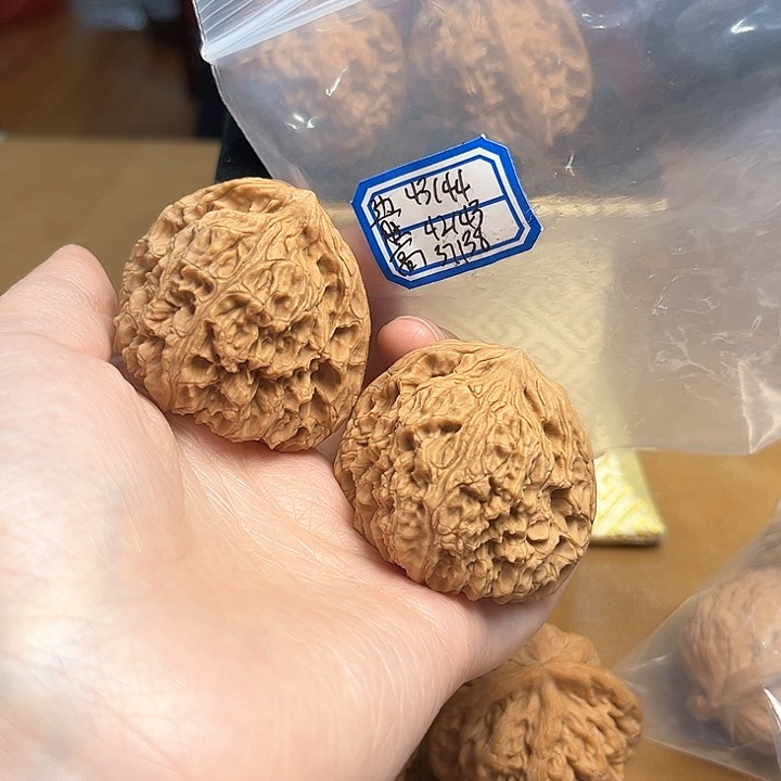 把件文玩核桃胡*勋赵喜满南将石