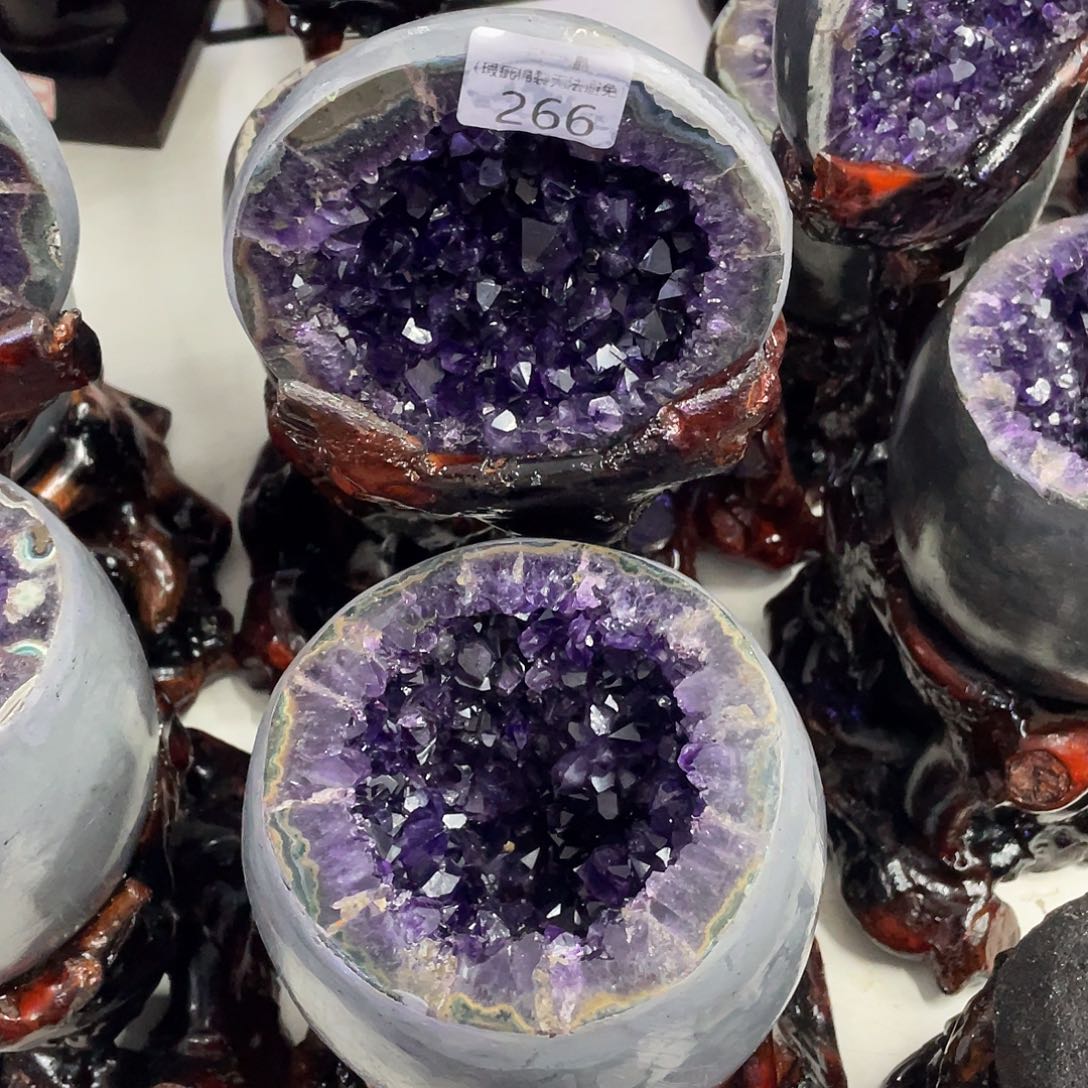 大型摆件（非配饰）紫晶未镶嵌