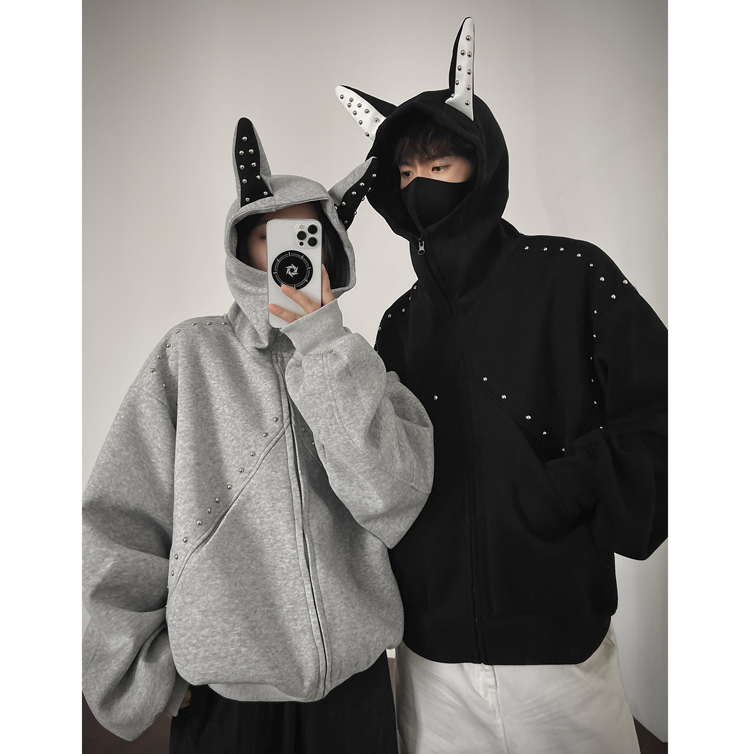 男女同款重磅卫衣高品质设计感百搭宽松休闲氛围感卫衣外套