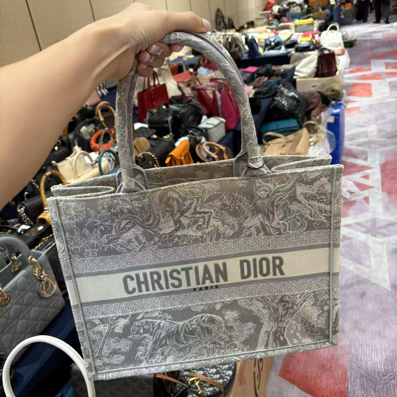 95新 DIOR/迪奥 迪奥托特小号/22年/7.8/晓晓