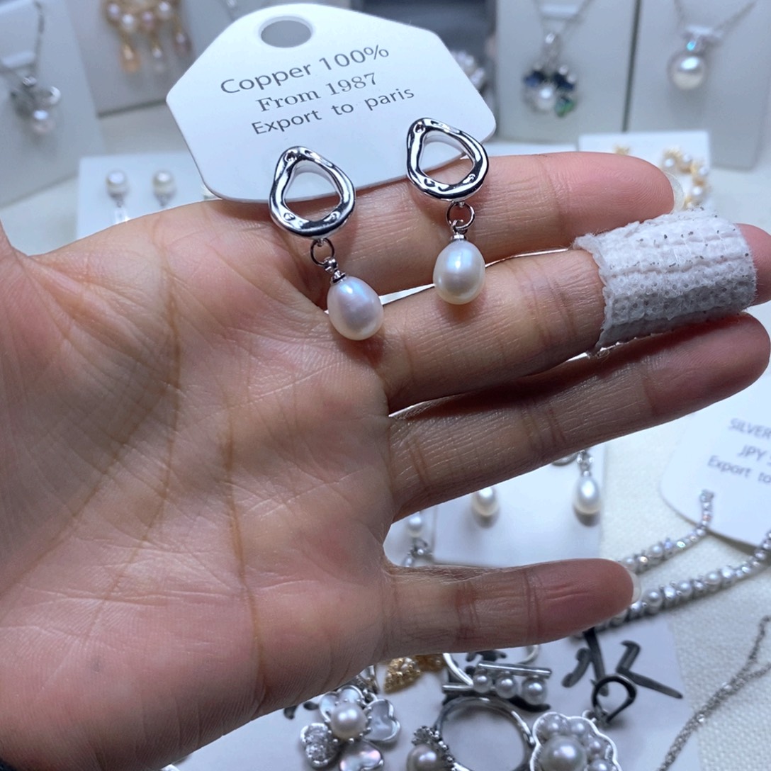 耳饰淡水珍珠未镶嵌