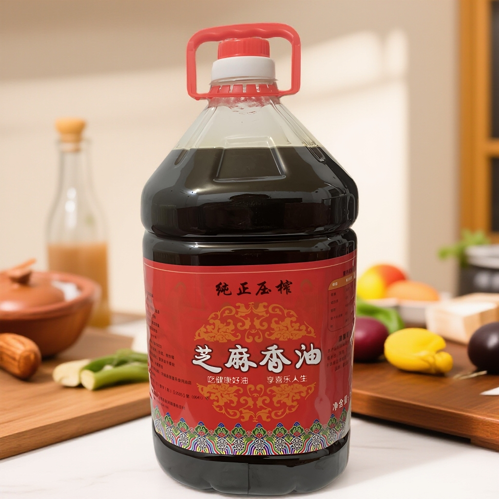 常喜乐榨油坊 纯正压榨 芝麻香油 高品质优选