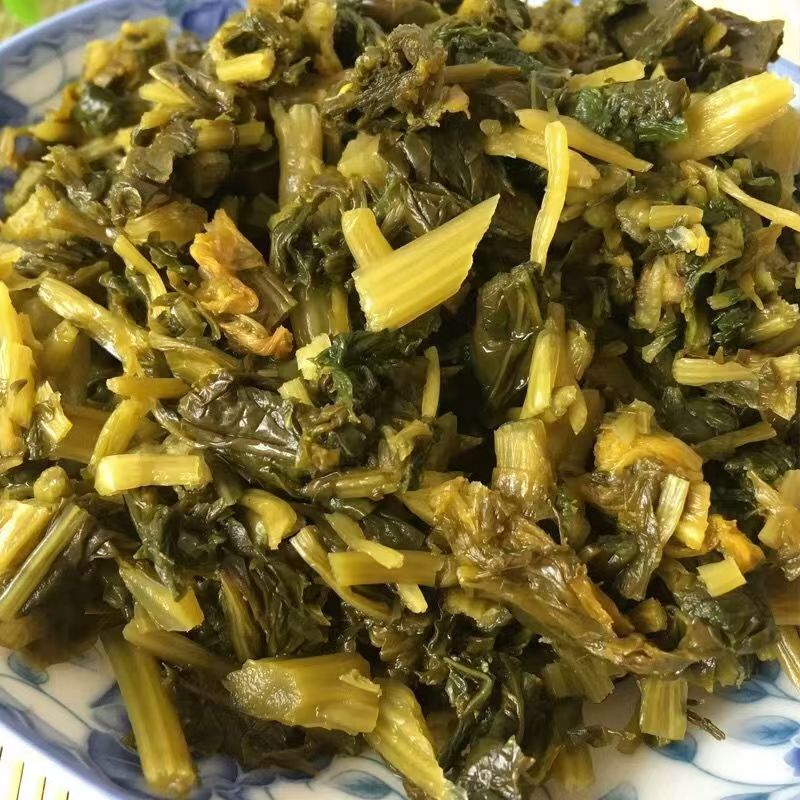 农家特产雪里蕻咸菜自制新鲜笋丝雪菜倒笃菜爽口下饭菜
