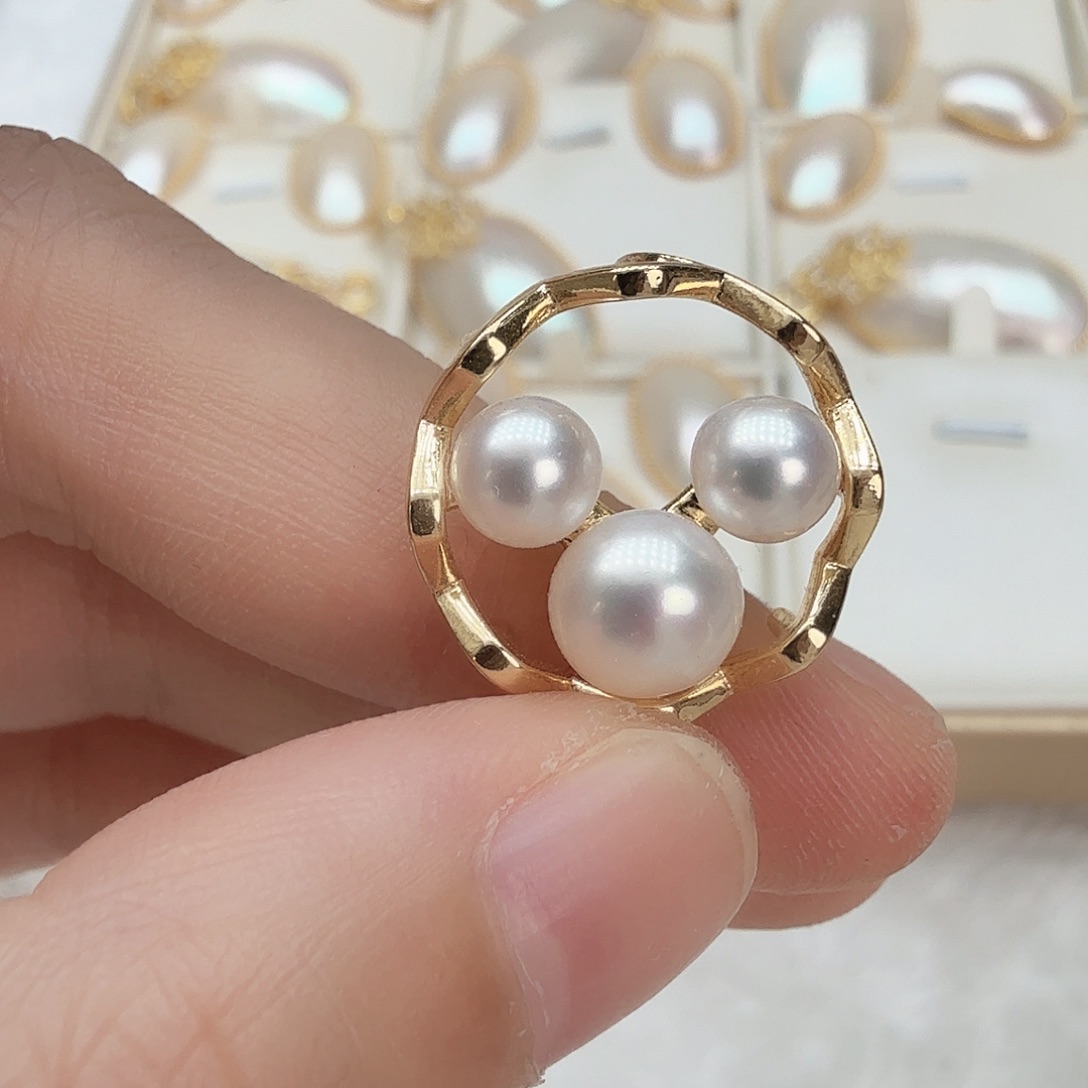 未镶嵌淡水珍珠颈饰