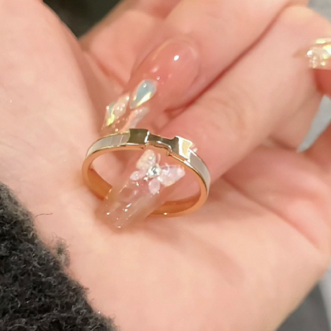 铜合金戒指 5061高级感小众设计戒指