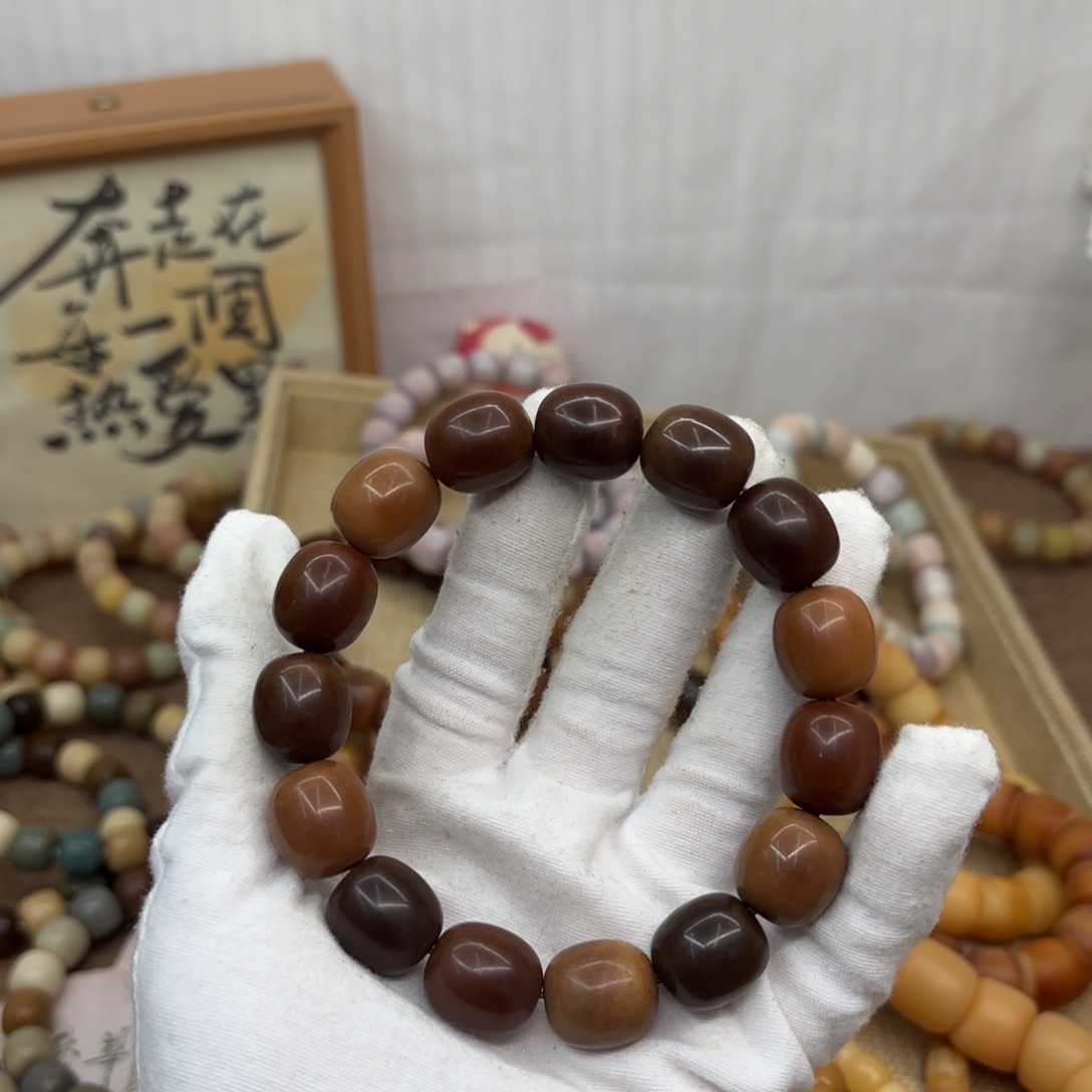 菩提根/象牙果吊坠16干磨瑕疵落地果糖油112