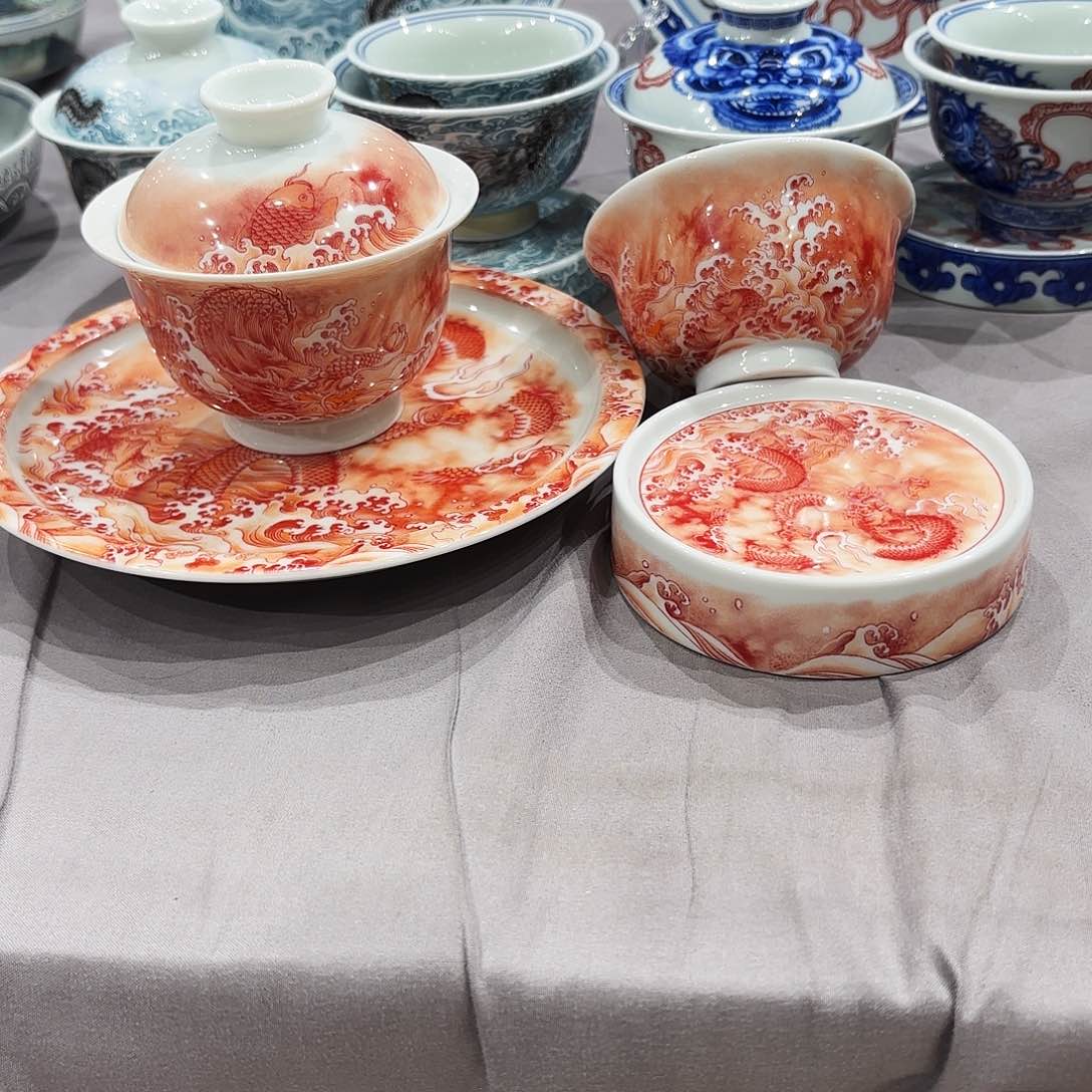 瓷片景德镇瓷器展和