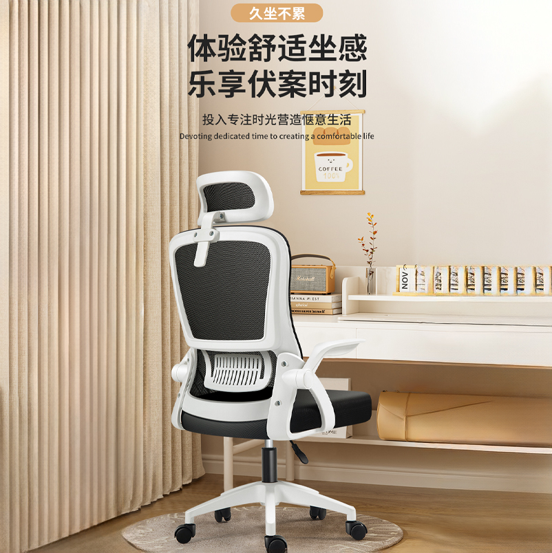 人体工学椅书桌椅办公椅书房办公宿舍学习家用电竞椅学生椅承重大