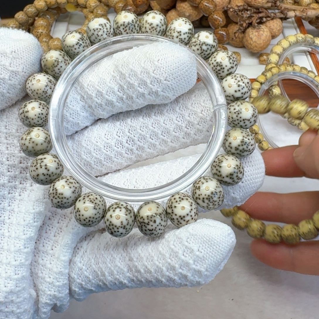 星月菩提吊坠石玉料12