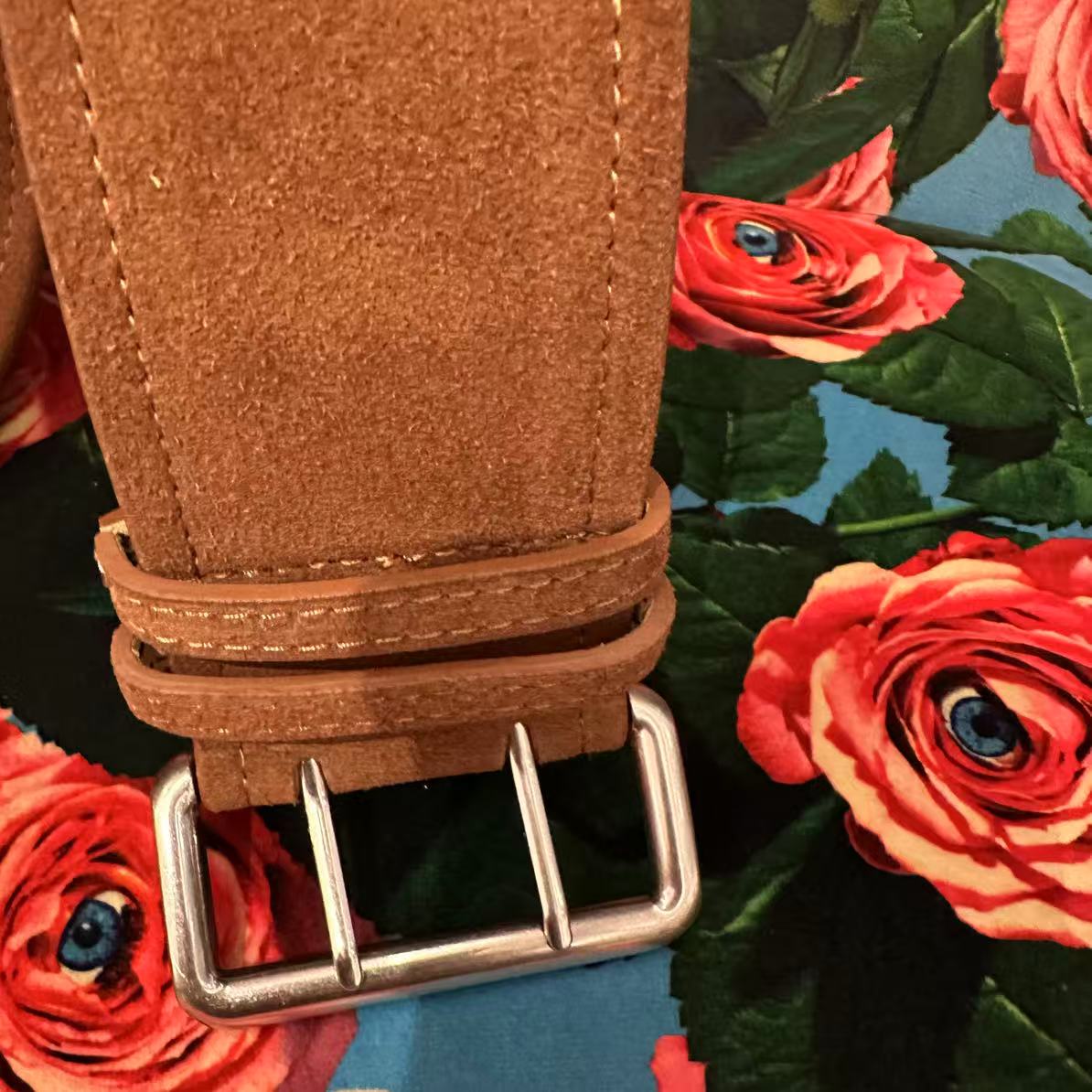 日本进口牛皮腰带