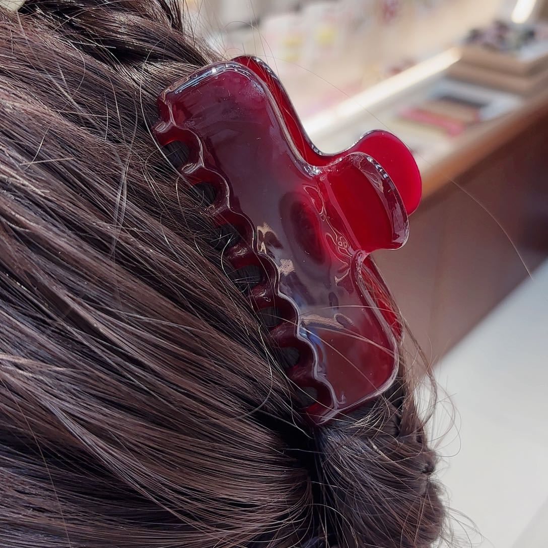 非金属发饰16号醋酸抓夹一个