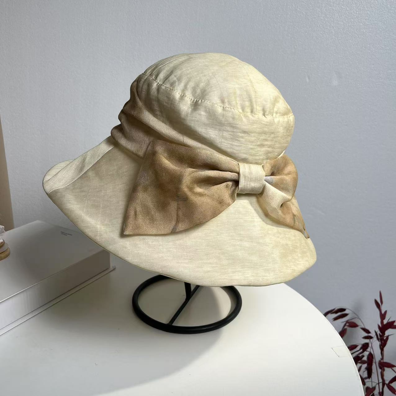 【花卉】独家定制高端定制七种面料炒色工艺稀有渔夫帽