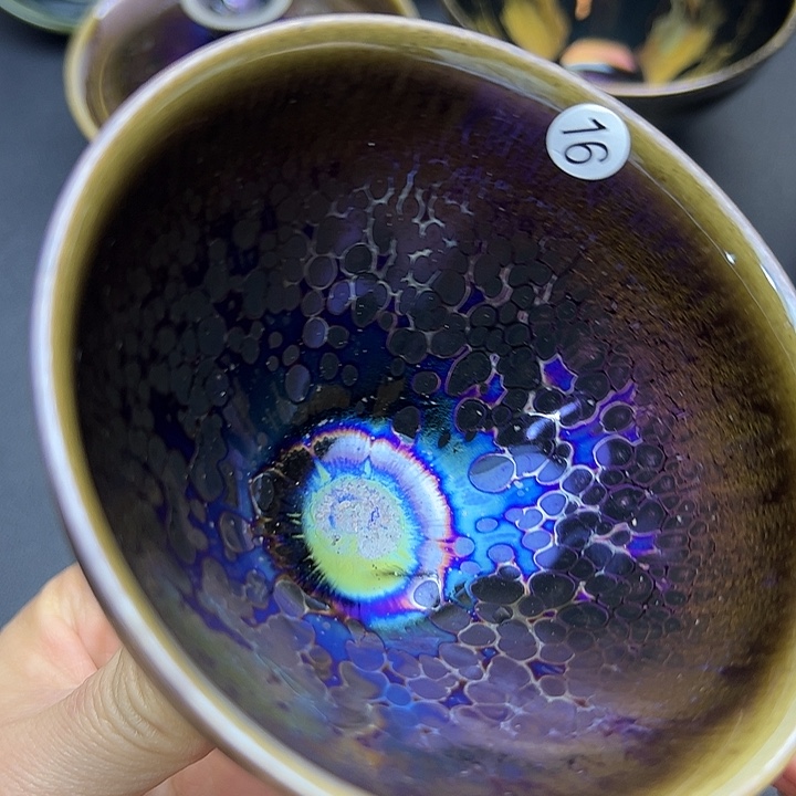 茶盏建窑建盏主人杯微瑕