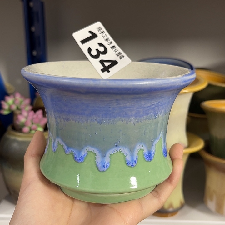 景德镇陶瓷盆 满30包邮 口11