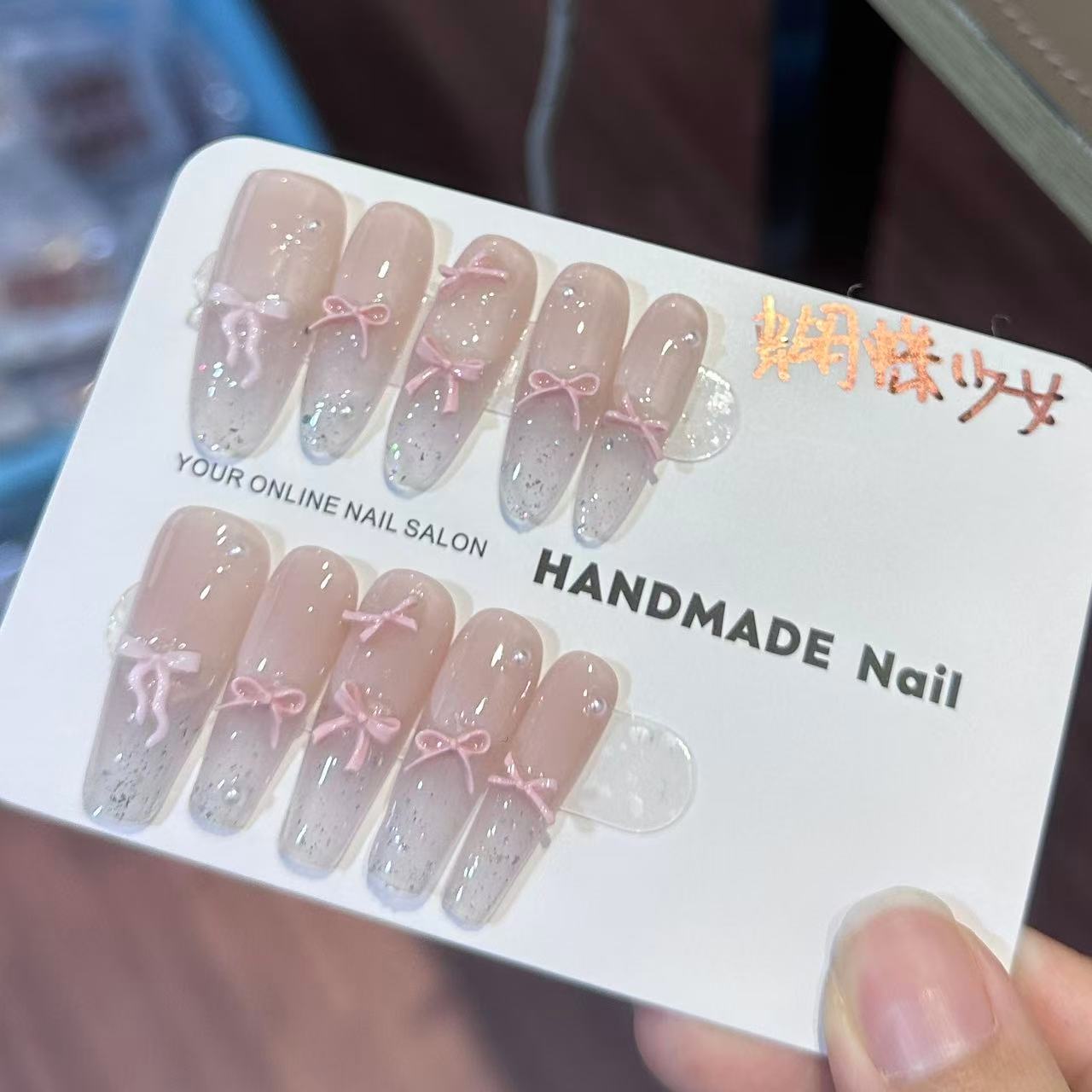 【蝴蝶少女】纯手工穿戴甲