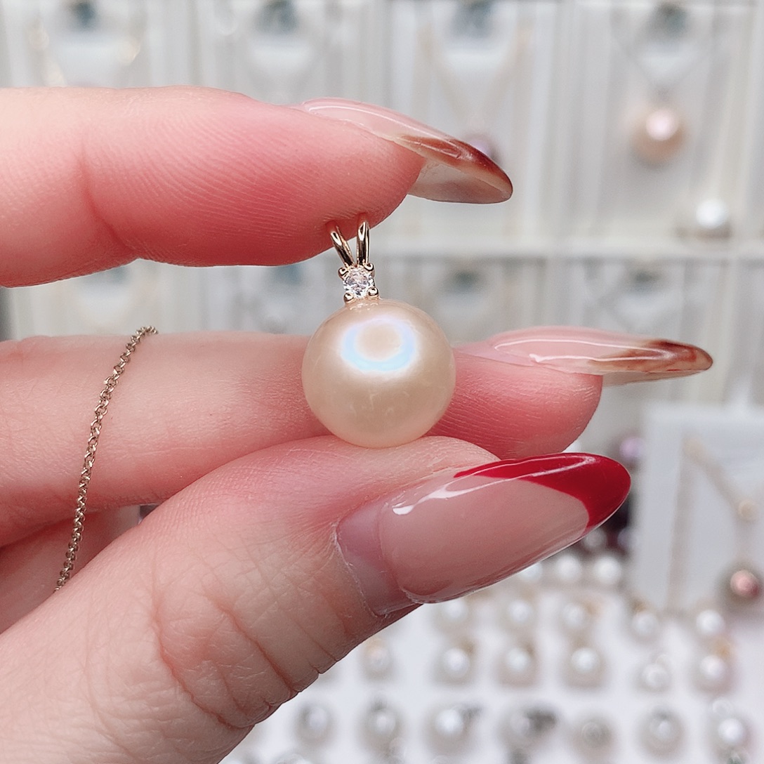吊坠(赠链)淡水珍珠合金
