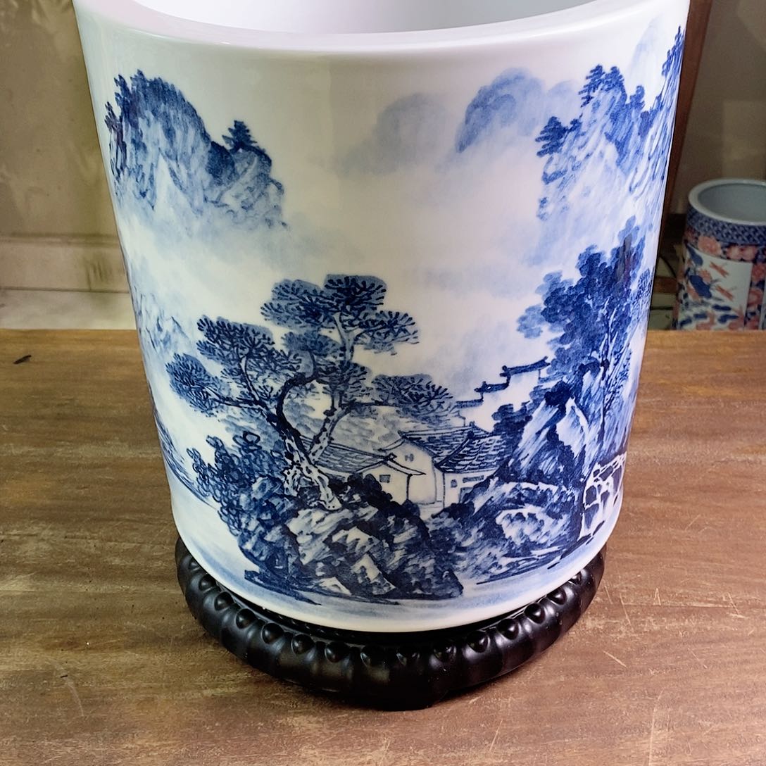 【闪购商品】烟*客景德镇陶瓷家用摆件