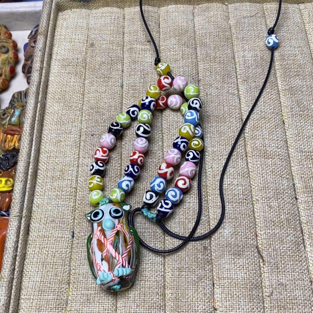 琉璃颈饰福利成品链子096