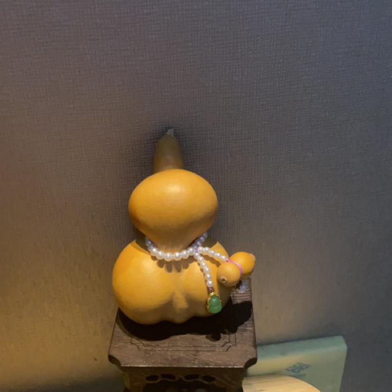 天然精致葫芦金蟾葫芦手盘把玩件文玩手把件