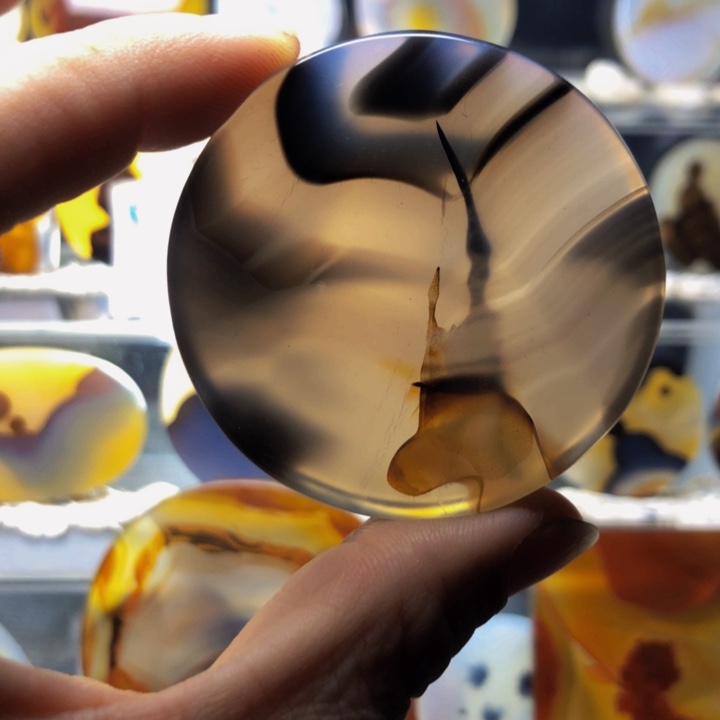 合金玛瑙/玉髓珠宝奇石126