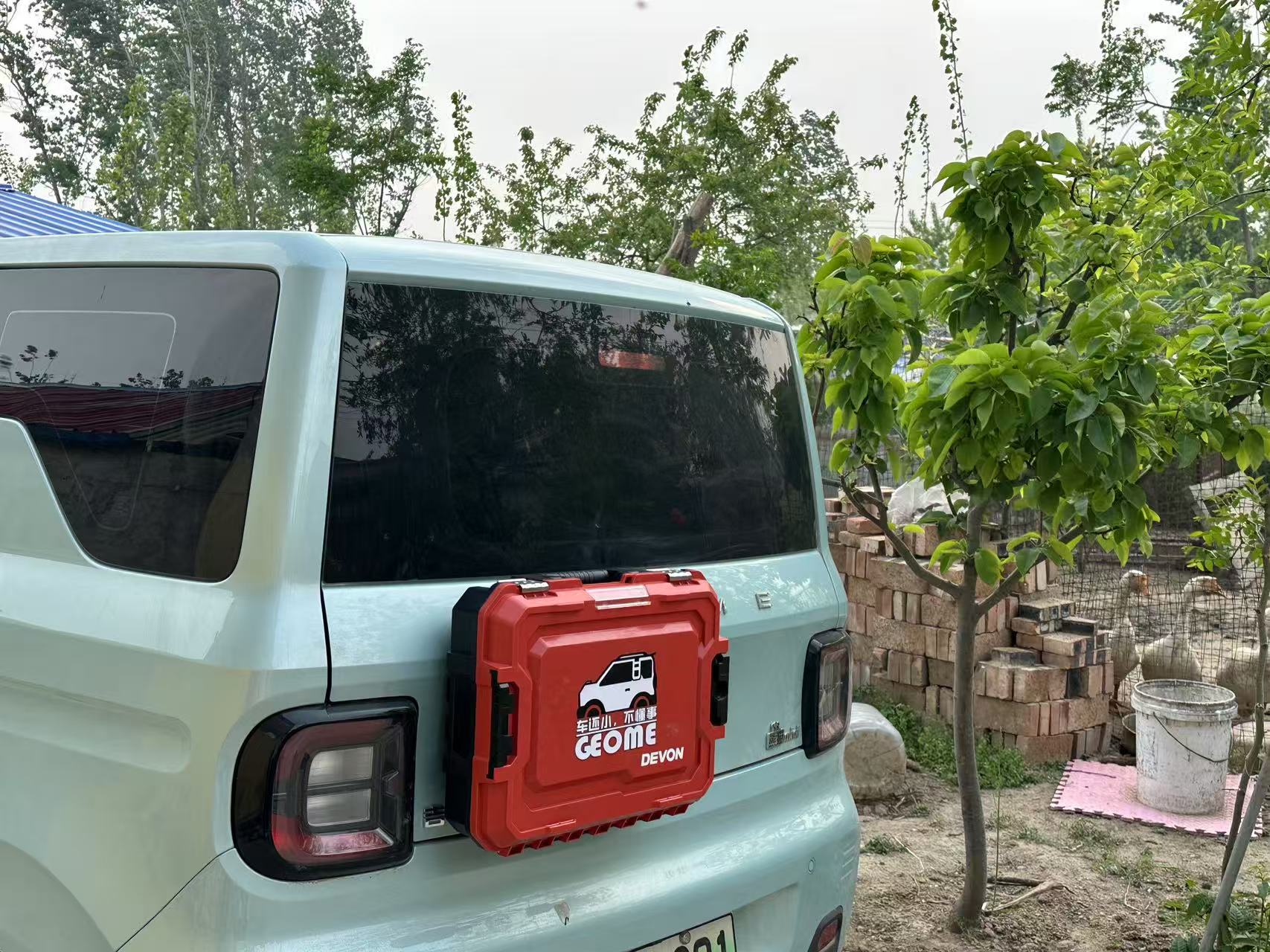 熊猫小书包熊猫mini骑士卡丁耐力熊专用款后挂装饰背包无损安装