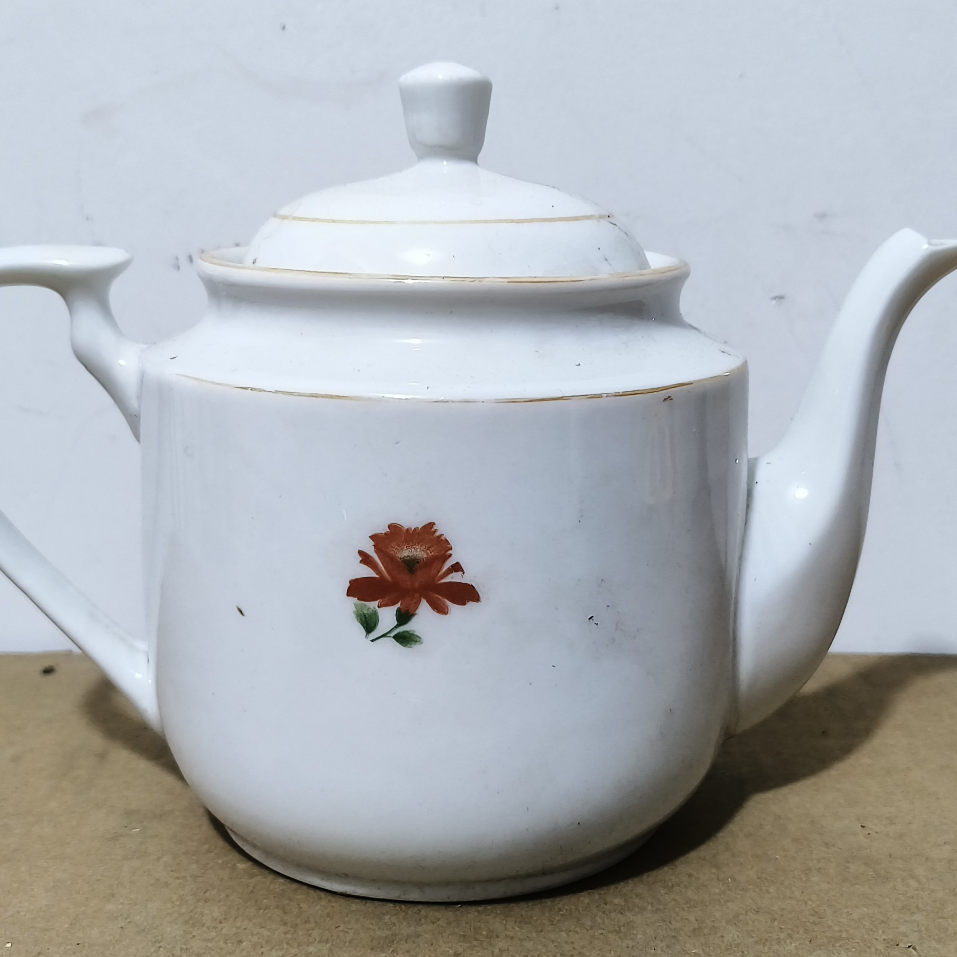 适合日常泡茶使用复古风陶瓷壶