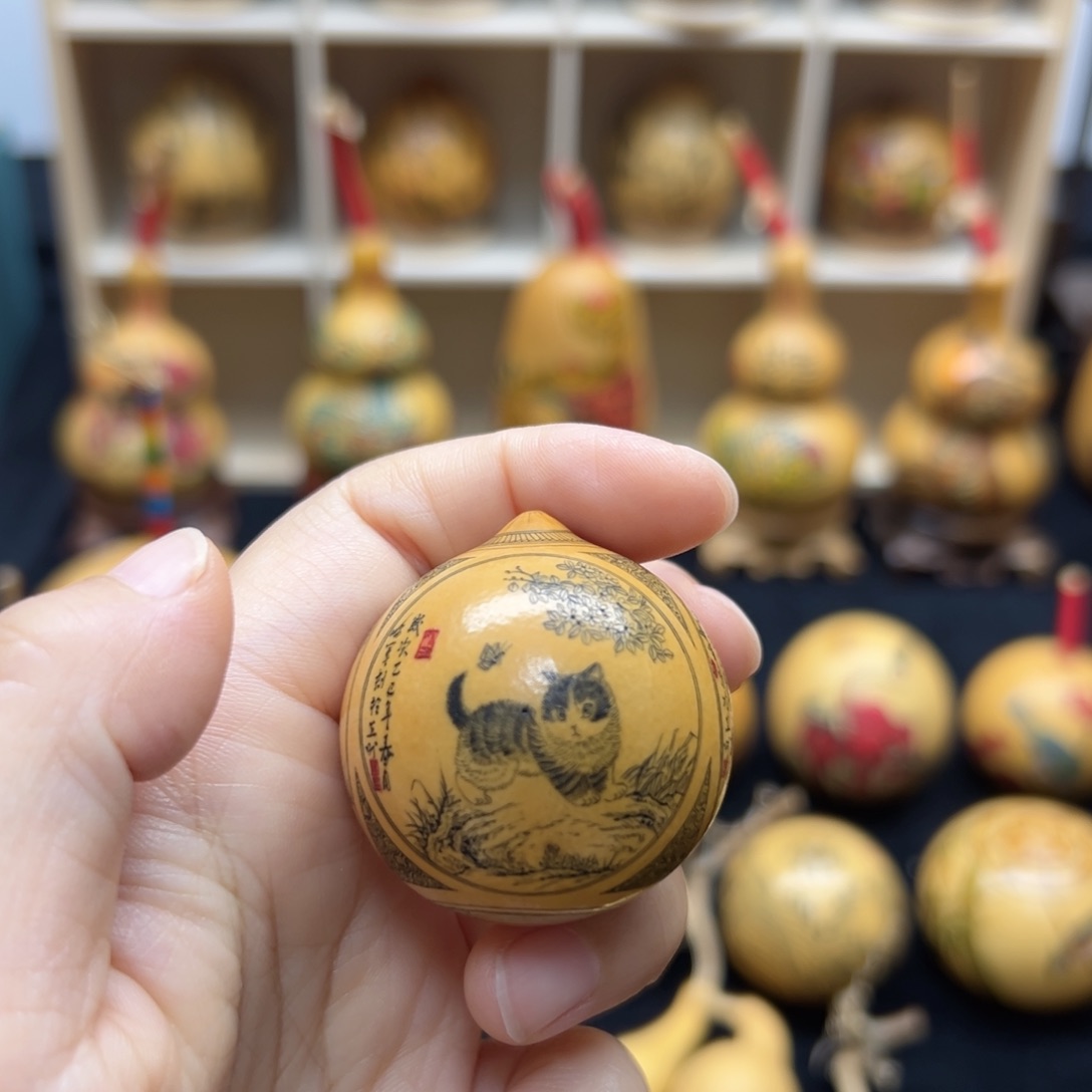 木沉针刺小猫鸡蛋