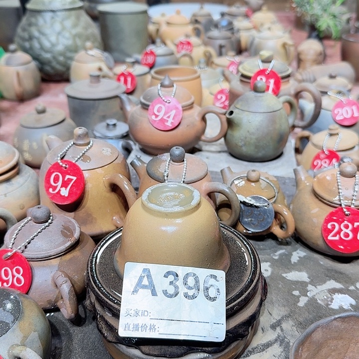 茶壶紫砂坭兴陶柴烧