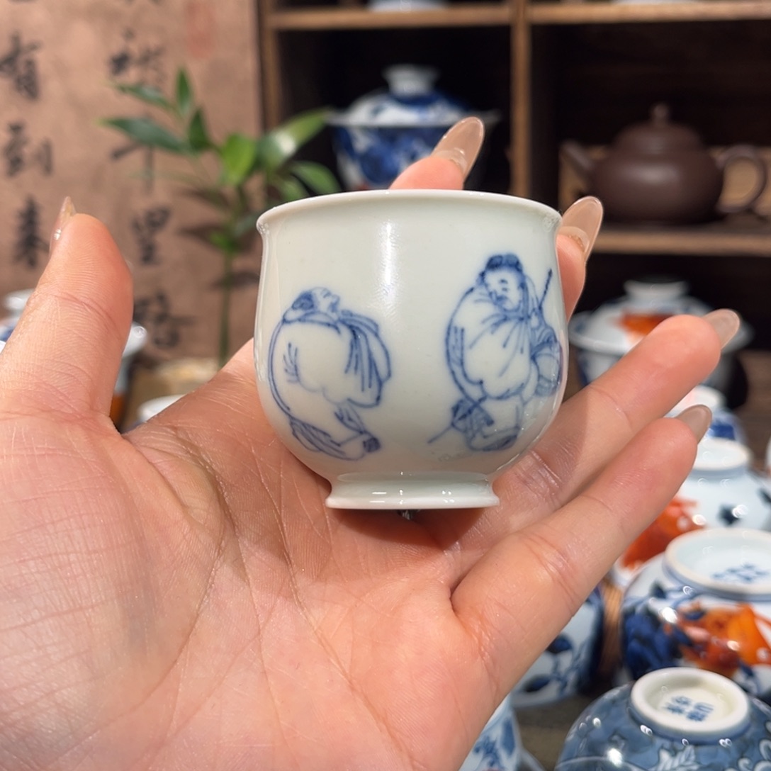 柴窑景德镇陶瓷主人杯