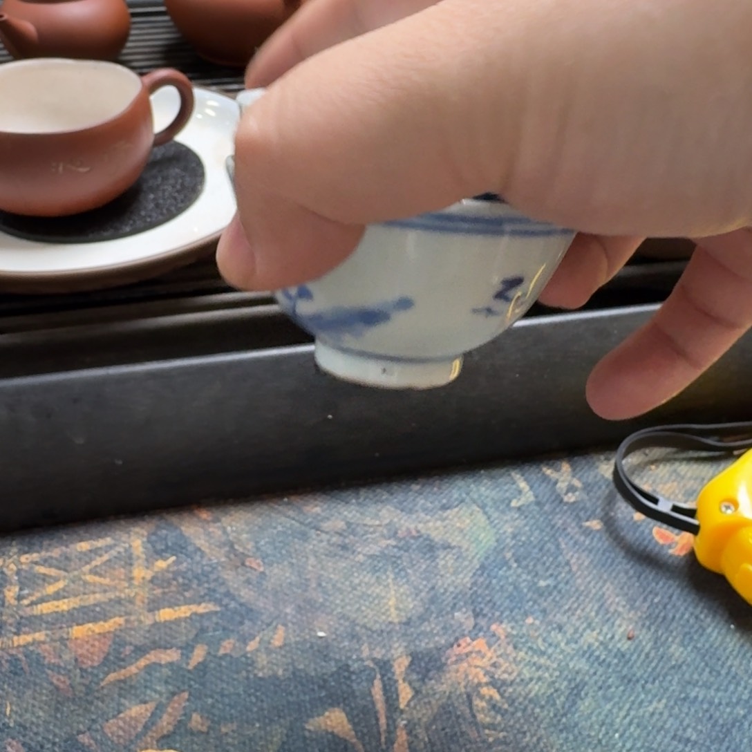 紫砂茶杯?*巴清末三星杯