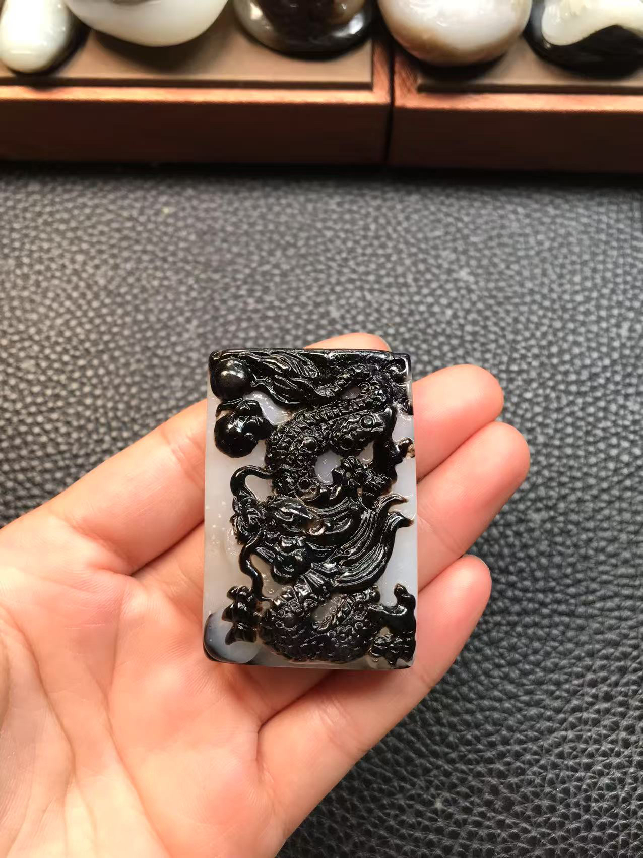 和田玉龙，实物漂亮