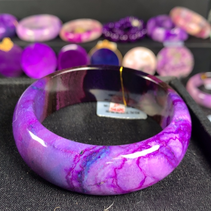 苏纪石（舒俱来）手镯未镶嵌