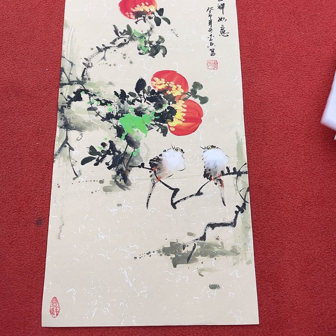 国画手绘国画作品