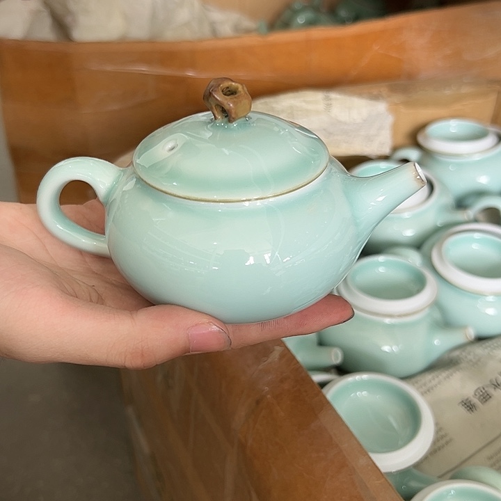 小米茶器龙泉青瓷