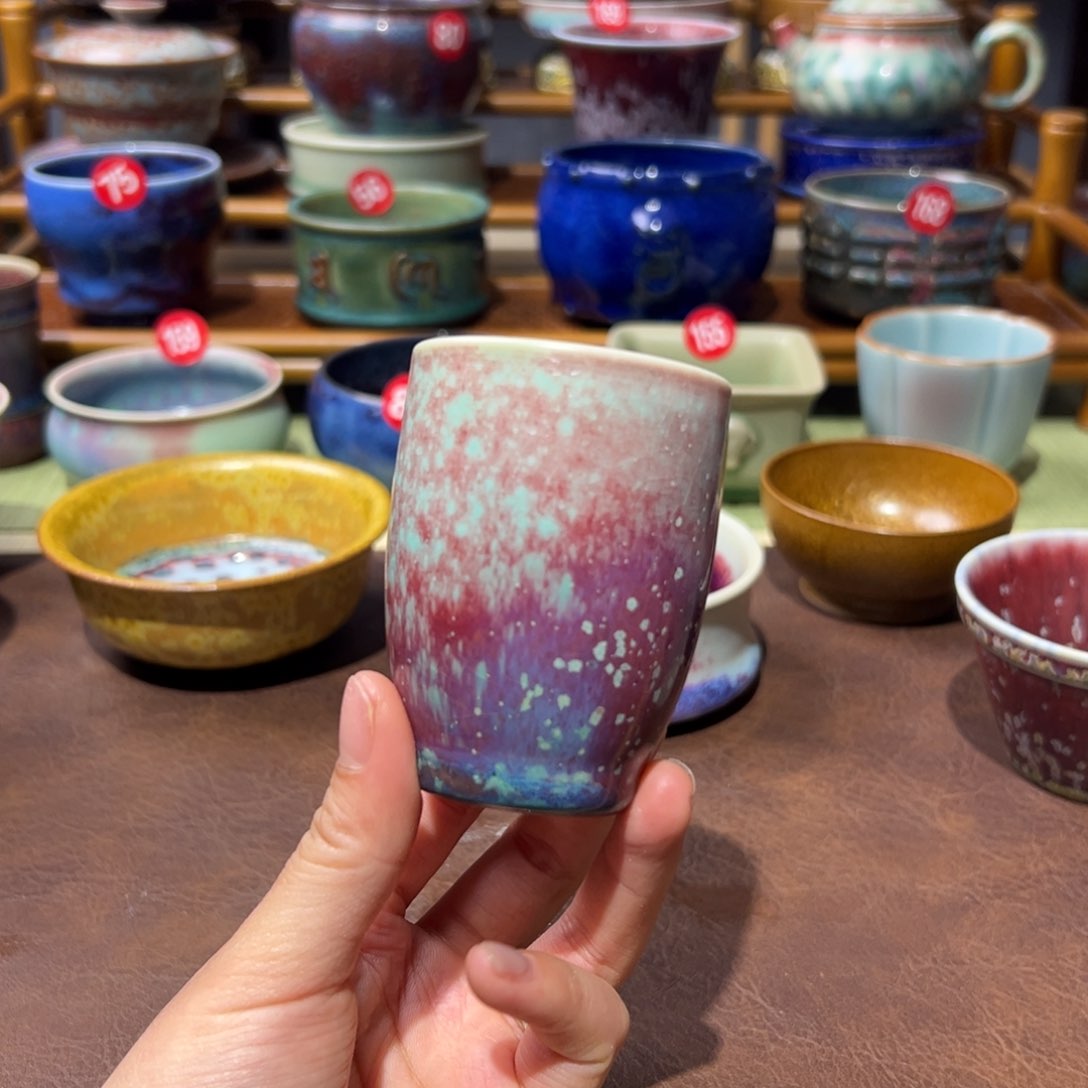 杯钧瓷的制作工艺