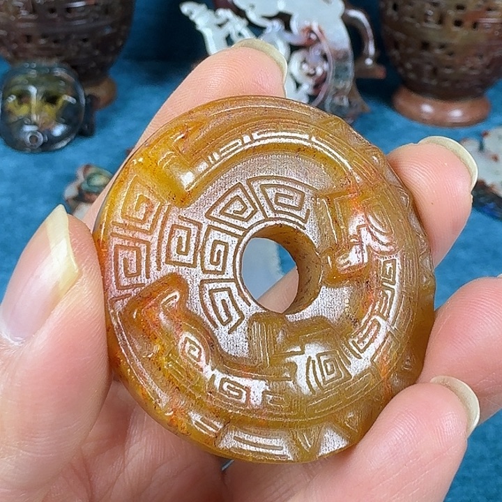 和田玉（糖玉）未镶嵌挂件