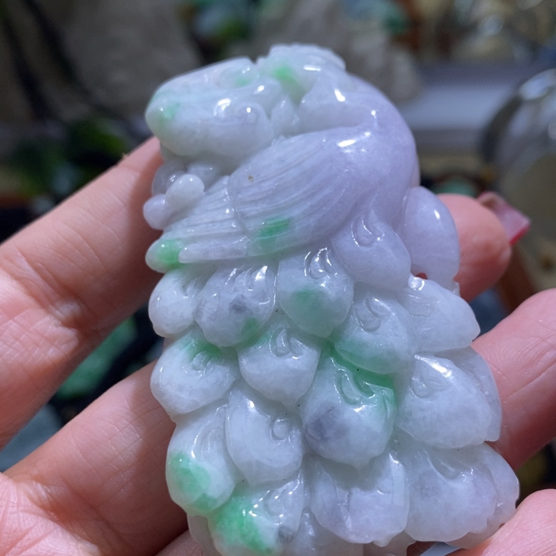 【闪购商品】翡翠颈饰未镶嵌凤凰