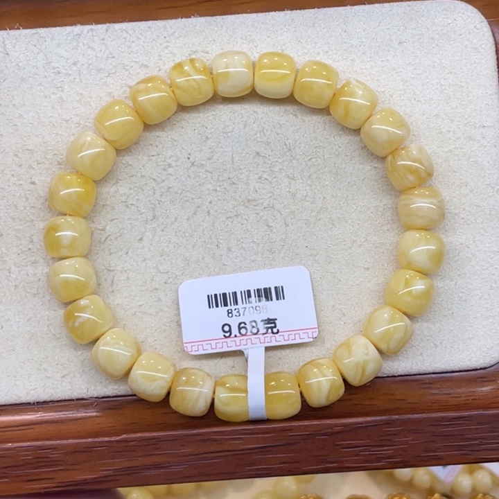 蜜蜡未镶嵌手链蜜蜡