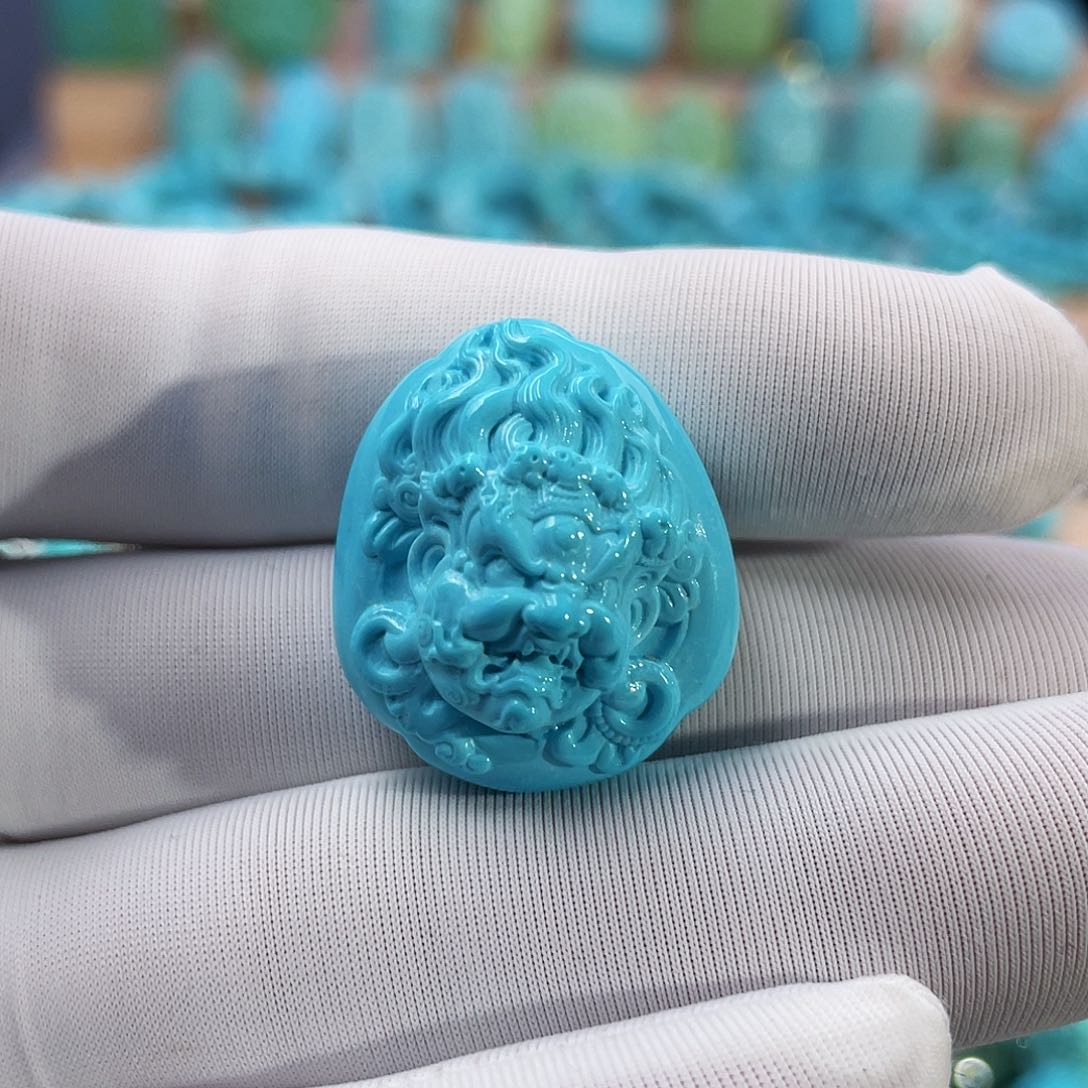 绿松石珠宝奇石未镶嵌